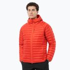 Pánska bunda  Salomon Elixir Micro Down Jacket Hd cherry tomato