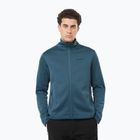 Pánska trekingová mikina Salomon Essential Midwarm Fz midnight navy