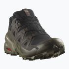 Pánske bežecké topánky Salomon Speedcross 6 GTX black/peat/deep lichen green