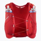 Bežecká vesta Salomon ADV SKIN 5 Set flame scarlet/haute red