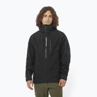 Pánska softshellová bunda Salomon Outline 3l GTX deep black