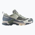 Dámske trekové topánky Salomon X ULTRA 5 GTX seagrass / turbul ence / tender peach