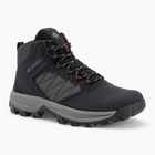 Pánske turistické topánky Columbia Transverse Hike Waterproof black/mountain red