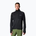 Pánska trekingová mikina Columbia Triple Canyon Grid Fleece Full Zip II black