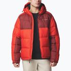 Pánska páperová bunda Columbia Pike Lake II Hooded sail red/ spice