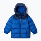 Detská zateplená bunda Columbia Puffect Hooded mountain blue/collegiate navy