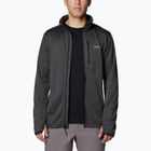 Columbia pánska treková mikina Park View Fleece FZ black heather