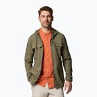 Pánska trekingová mikina Columbia Skien Valley Hooded stone green
