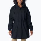 Dámska hybridná bunda Columbia Splash Side II parka black crinkle