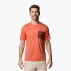Pánske tričko Columbia Hike Pocket Crew Toscan heather