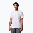 Pánske tričko Columbia Kettle River Outdoor Tee white/circular linescape