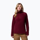 Dámska fleecová mikina Columbia Glacial IV 1/2 Zip rich wine