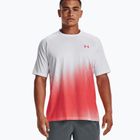 Under Armour Tech Fade pánske tréningové tričko červeno-biele 1377053