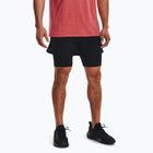 Pánske šortky Under Armour Peak Woven 2v1 black/black