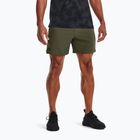 Pánske tréningové šortky Under Armour UA Vanish Woven 6in navy OD green/black