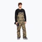 Pánske snowboardové nohavice Volcom Roan Bib Overall camouflage