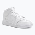 Topánky Jordan 1 Mid white/white/white