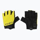 Pánske cyklistické rukavice Giro Bravo Gel II highlight yellow