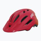 Detská cyklistická prilba Giro Fixture II Integrated MIPS matne červená fade