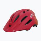 Detská cyklistická prilba Giro Fixture II matne červená fade