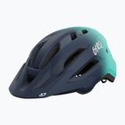 Detská cyklistická prilba Giro Fixture II Integrated MIPS matná polnočná modrá/screaming teal/fade