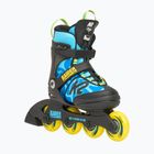 Detské kolieskové korčule K2 Raider Pro modrá/žltá