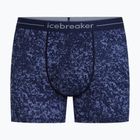Pánske termo boxerky Icebreaker Merino 150 Anatomica Moss Bloom midnight navy/aop