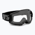 Detské cyklistické okuliare 100% Strata 2 Junior 50031-00001 black/clear