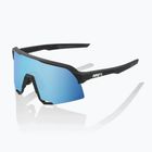 Slnečné okuliare 100% S3 matte black/hiper blue multilayer mirror