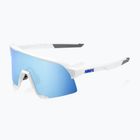 Slnečné okuliare 100% S3 matte white/hiper blue multilayer mirror