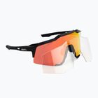 Cyklistické okuliare 100% Speedcratf Soft tact black/hiper red multilayer mirror 60007-00008