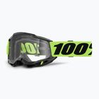 Detské cyklistické okuliare 100% Accuri 2 Junior neon yellow/clear