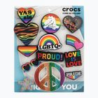 Placky Crocs Love Is Love love is love 13 pack