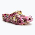 Crocs Classic Marbled Clog electric pink/multi žabky