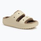 Šľapky Crocs Classic Cozzzy Sandal bone/mushroom