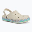 Šľapky Crocs Bayaband Chevron Band Clog stucco/multi