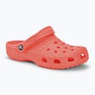 Šľapky Crocs Classic Crocskin guava