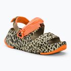 Sandále Crocs Hiker Xscape Animal khaki/leopardie