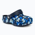 Detské dreváky Crocs Baya Graphic Clog navy