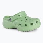 Dámske šľapky Crocs Classic Platform Clog fair green