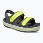 Crocs Crocband Cruiser Toddler sandále bridlicovo šedé/kyslé