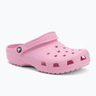 Ružové tvídové žabky Crocs Classic