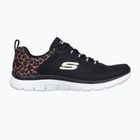 Dámske topánky SKECHERS Flex Appeal 4.0 Wild Ballad black/leopard