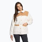 Dámska mikina The North Face Cragmont Fleece Shacket gardenia white/almond butter