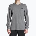 The North Face Simple Dome pánske tričko medium grey heather