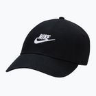 Šiltovka Nike Club Unstructured Futura Wash black/white