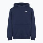 Detská mikina Nike Sportswear Club Fleece midnight navy/white
