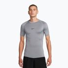 Pánske tréningové tričko Nike Pro Dri-Fit Tight Fitness smoke grey/black