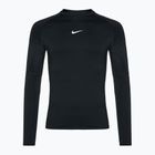 Pánske tréningové tričko s dlhým rukávom Nike Pro Warm LS black/white