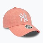 Dámska bejzbalová čiapka New Era Jersey 9Forty New York Yankees pastelovo ružová